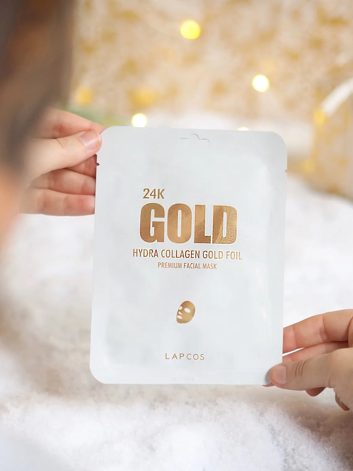 24K Gold Foil Premium Face Mask