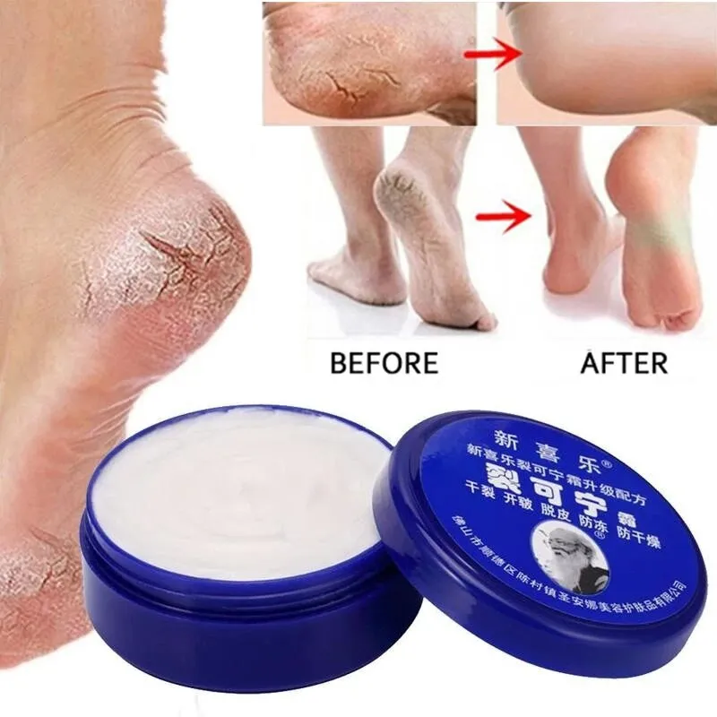 55G Anti Crack Foot Cream Oil Anti-Drying Crack Foot Mask Heel Cracked Repair Removal Dead Skin Chinese Herbal Hand Feet Care