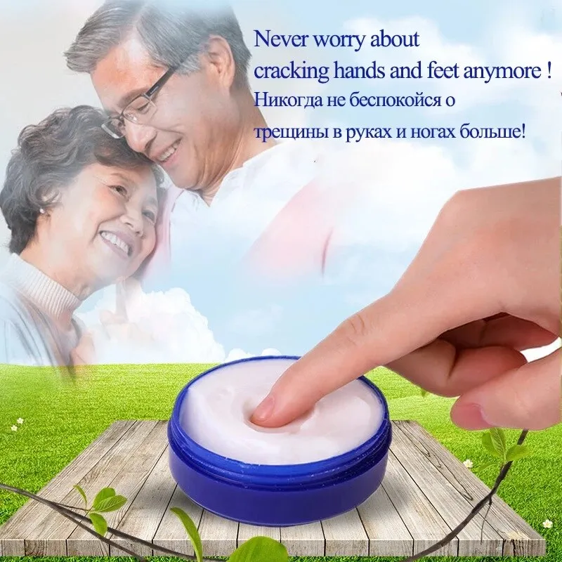 55G Anti Crack Foot Cream Oil Anti-Drying Crack Foot Mask Heel Cracked Repair Removal Dead Skin Chinese Herbal Hand Feet Care