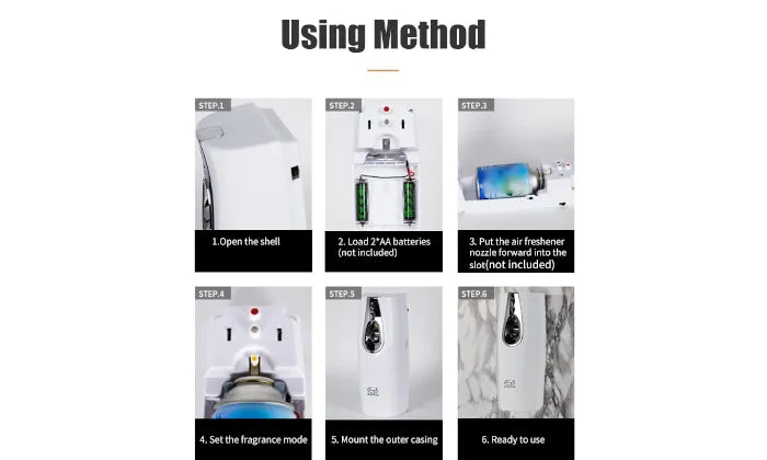 Air Freshener Spray Dispenser