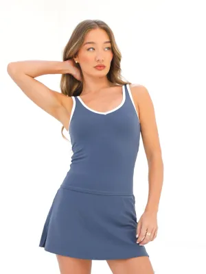 Align Sports Vest - Steel Blue