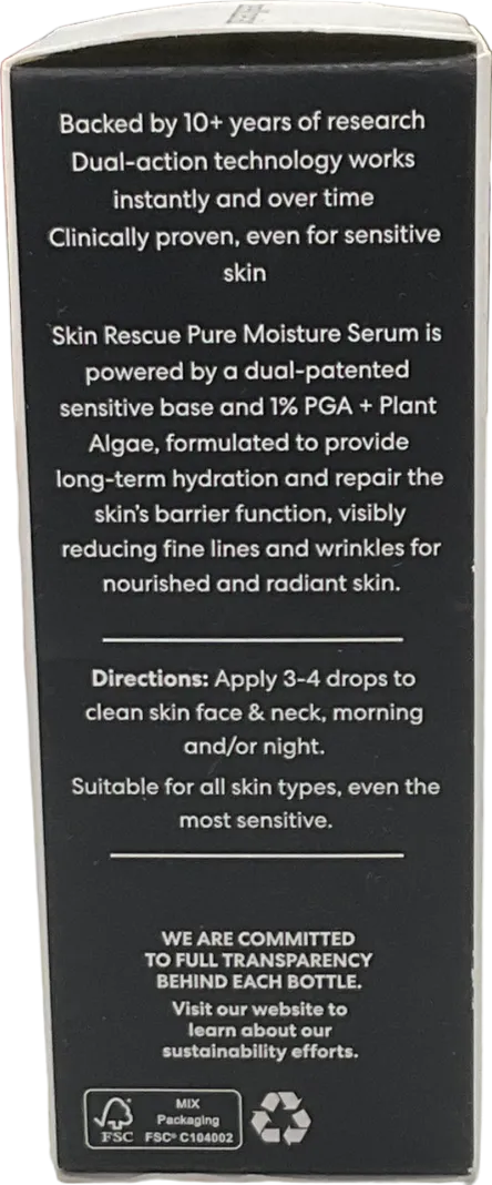 bareMinerals Skin Rescue Pure Moisture Serum 30ml