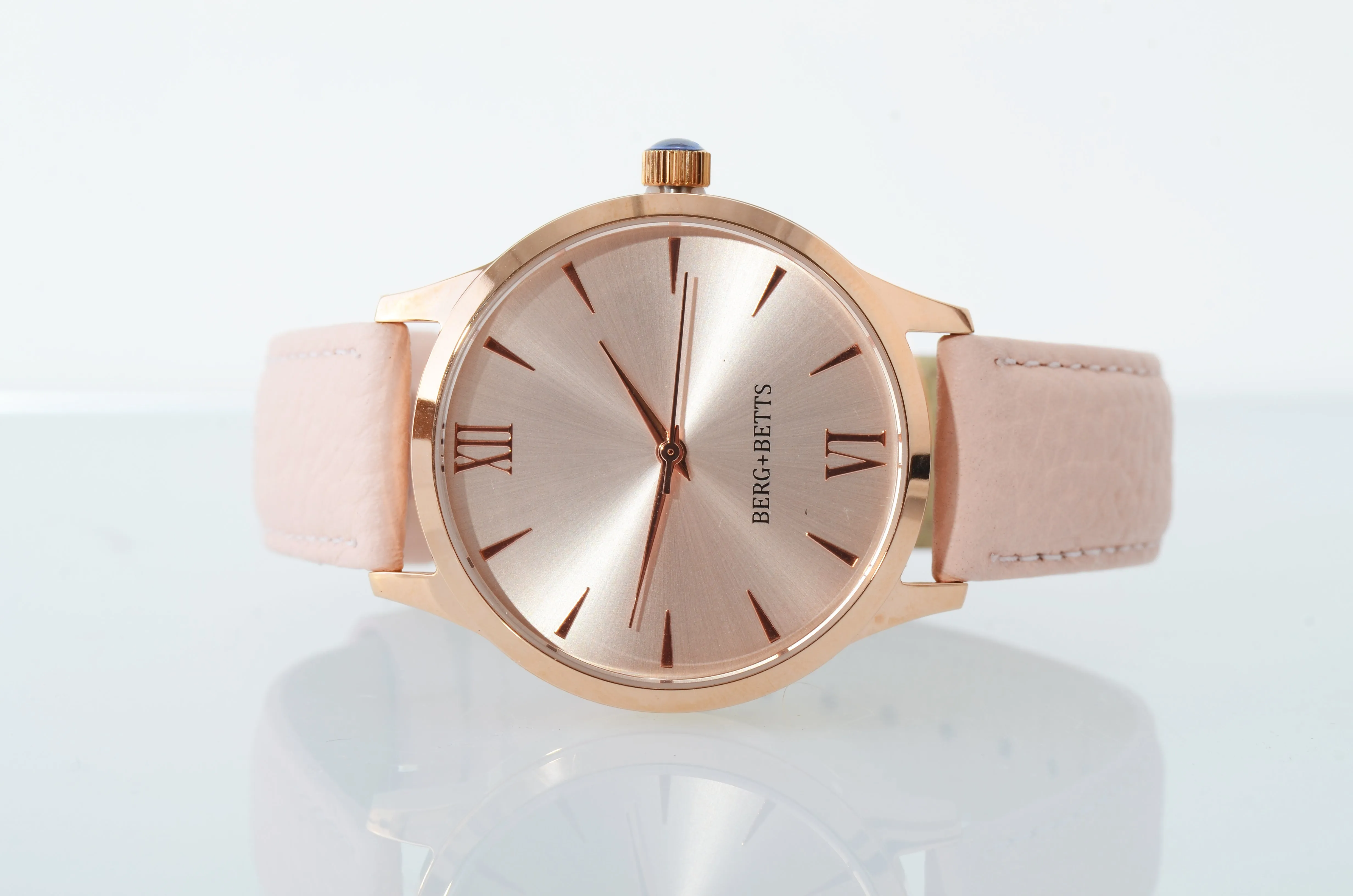 BERG BETTS Watch Mindful Rose Gold and Blush
