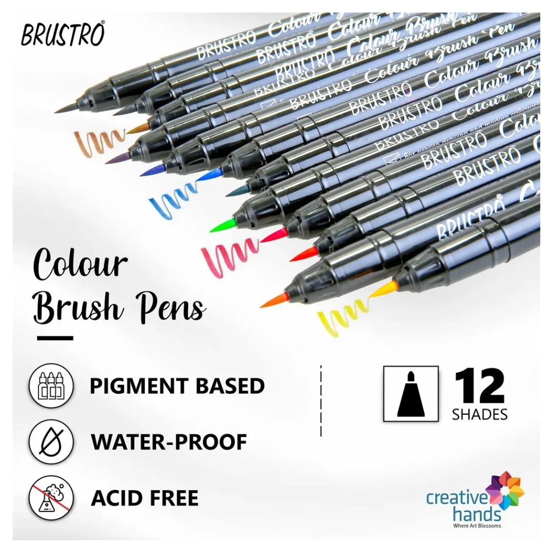 Brustro Soft Brush Pens