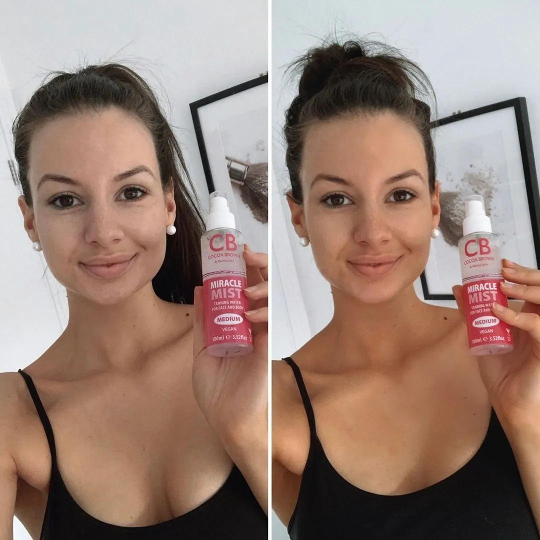 Cocoa Brown Miracle Mist & Kabuki Bundle