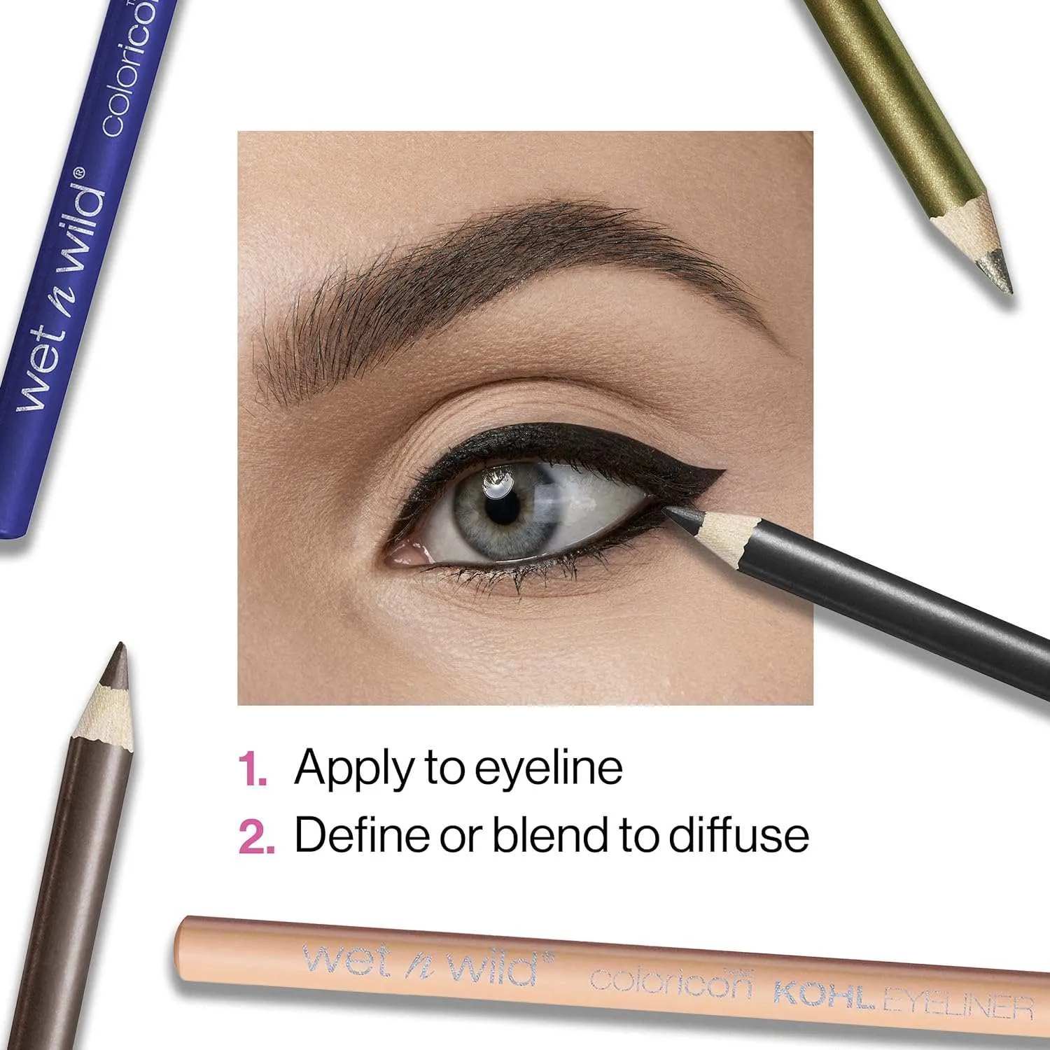 Color Icon Kohl Eyeliner Pencil - Black