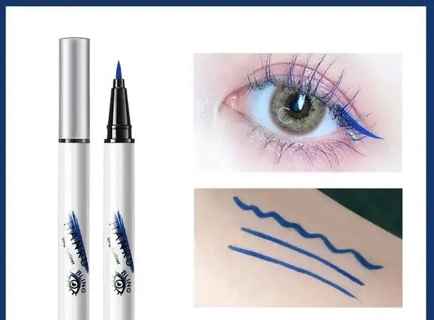 Colorful Long-lasting Liquid Eyeliner Pen Waterproof Fast Pencil Cosmetic Double-ended Eye Liner Smooth MakeUp Tools