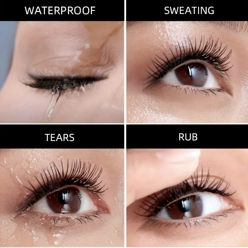 Colorful Waterproof Mascara for Bold Extended Eyelashes