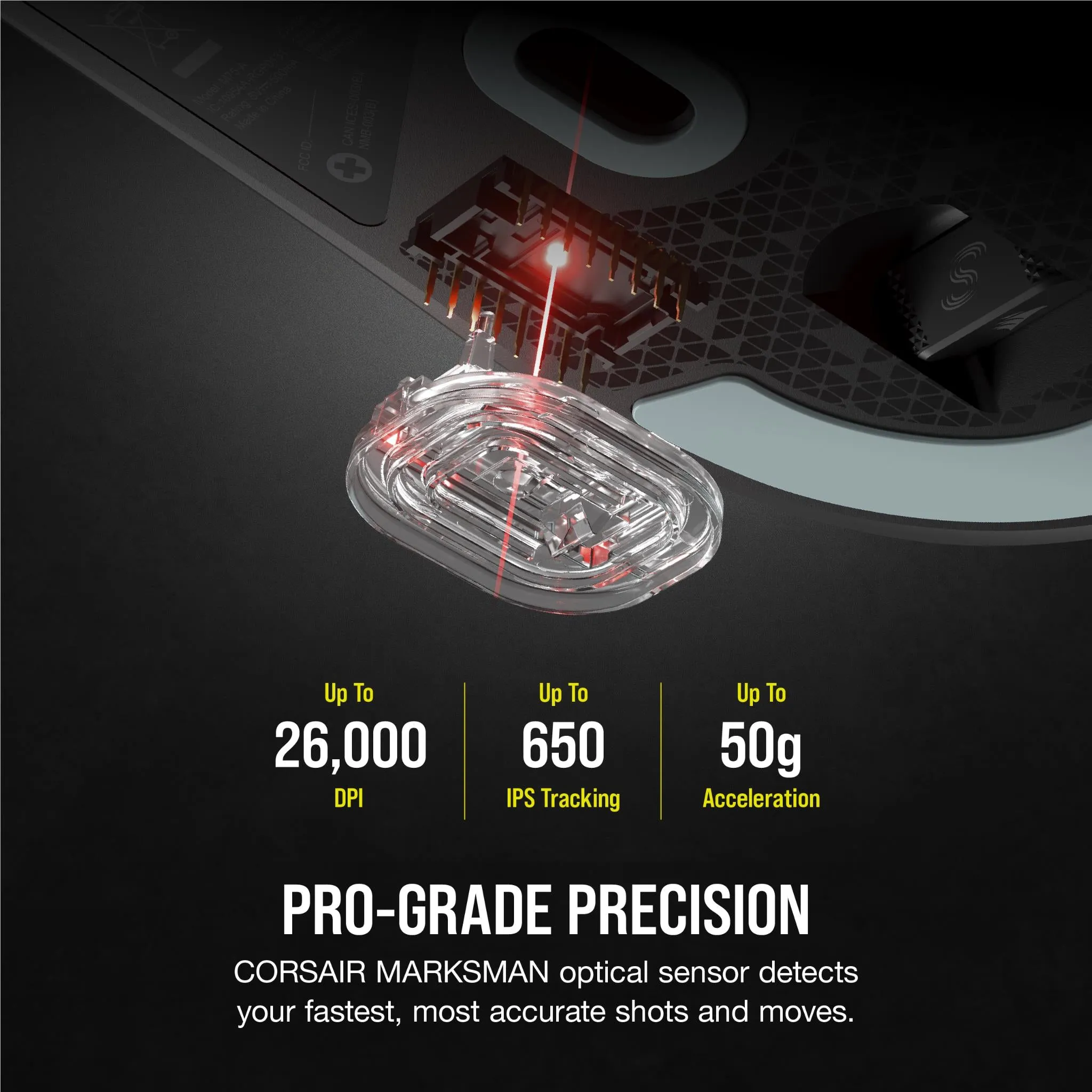 Corsair M75 AIR Wireless RGB Gaming Mouse