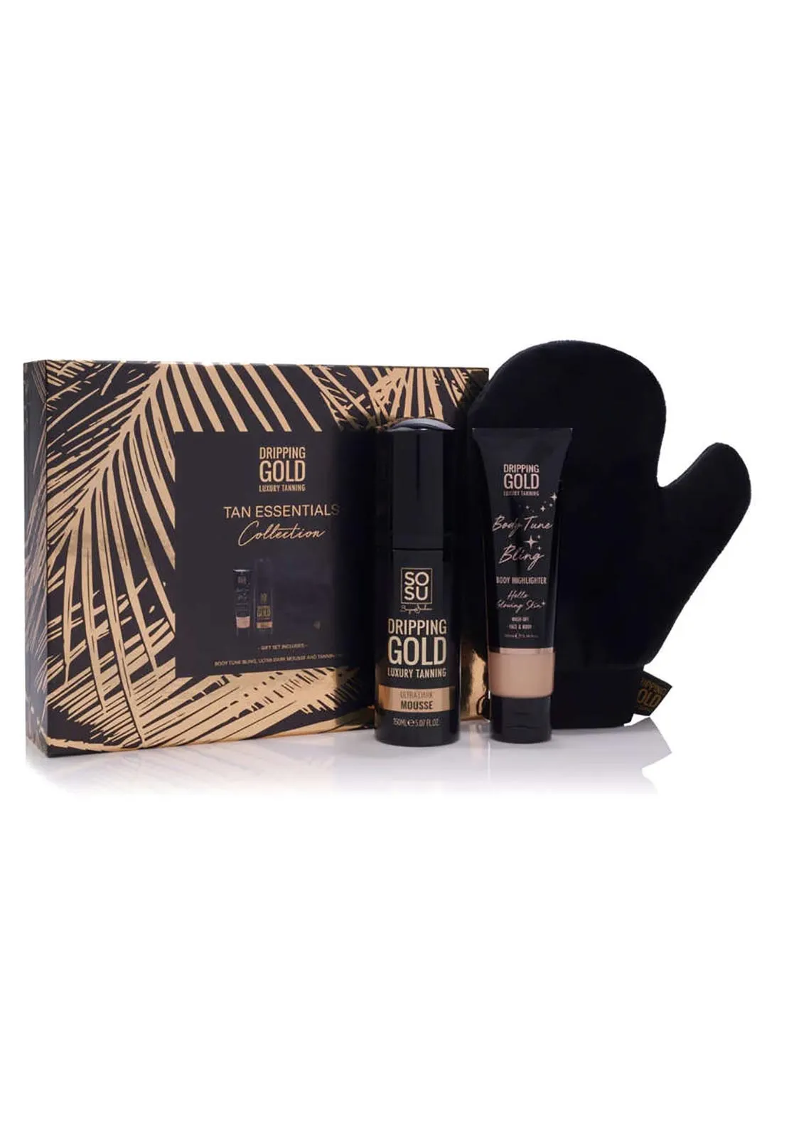 Dripping Gold Tan Essentials Set