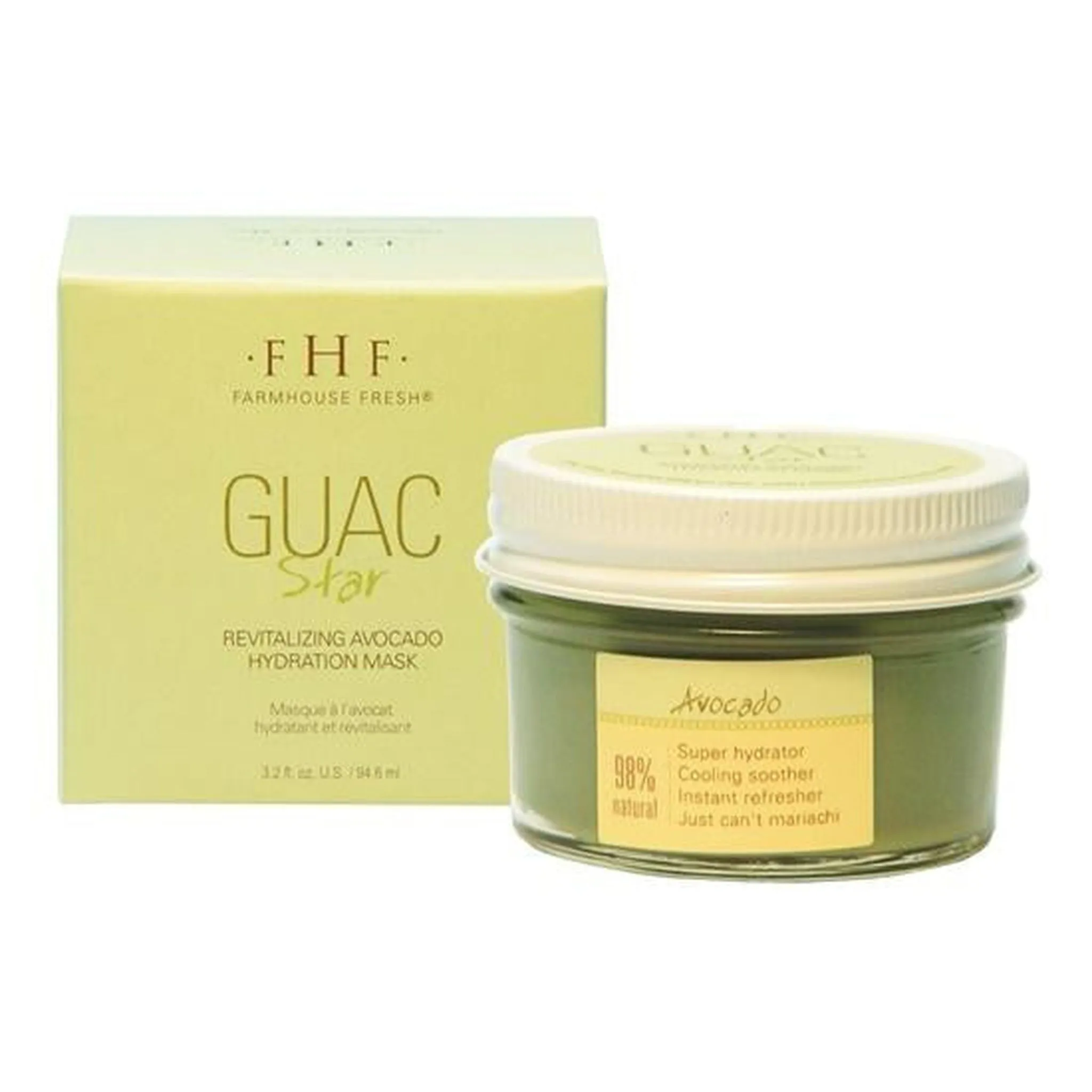 Farmhouse Fresh Guac Star Soothing Avocado Hydration Mask