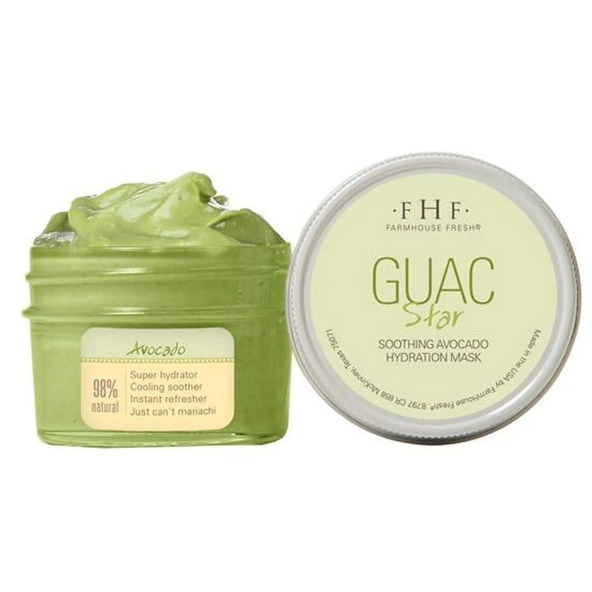 Farmhouse Fresh Guac Star Soothing Avocado Hydration Mask