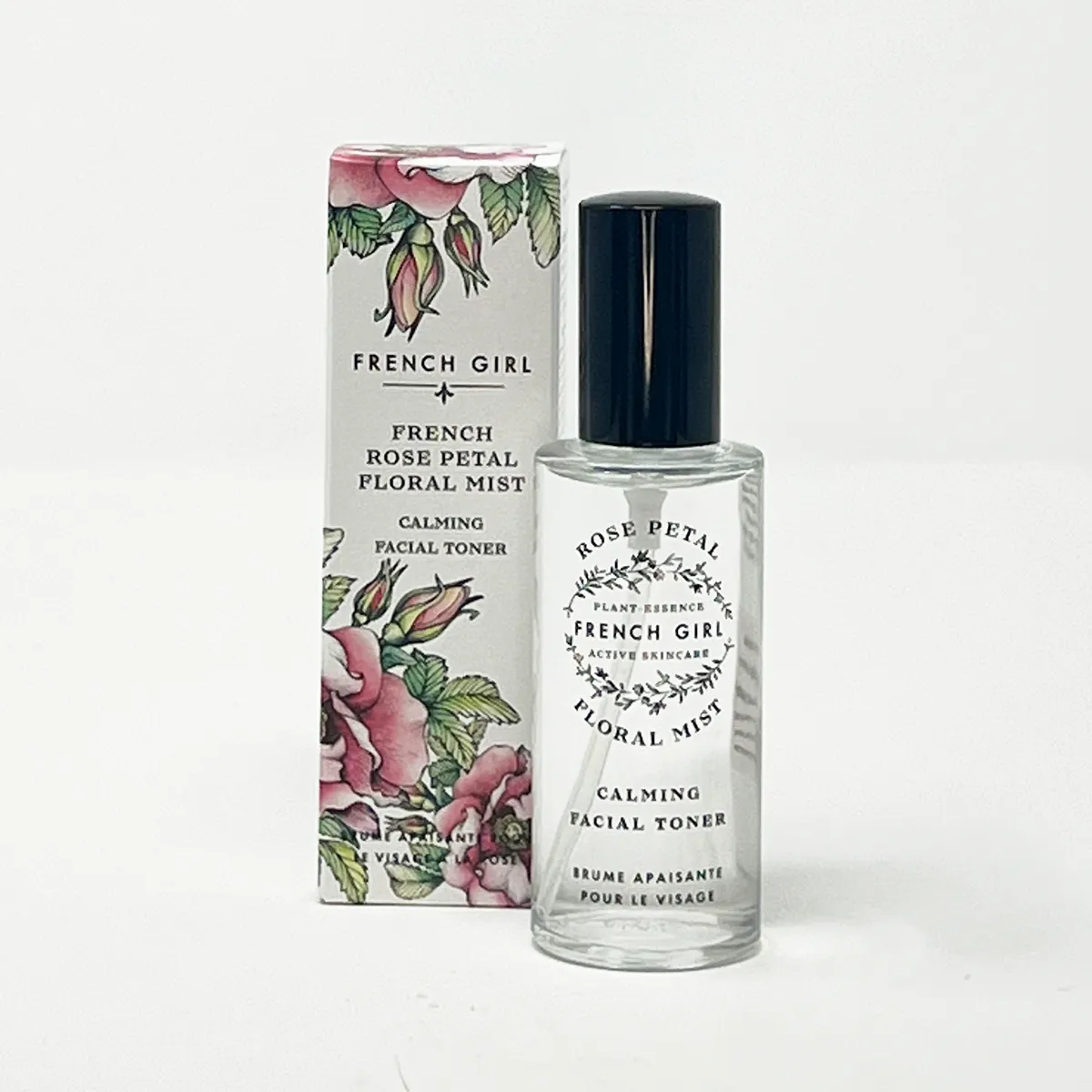 French Girl Rose Organic Floral Mist Hydrating Toner - 2 oz