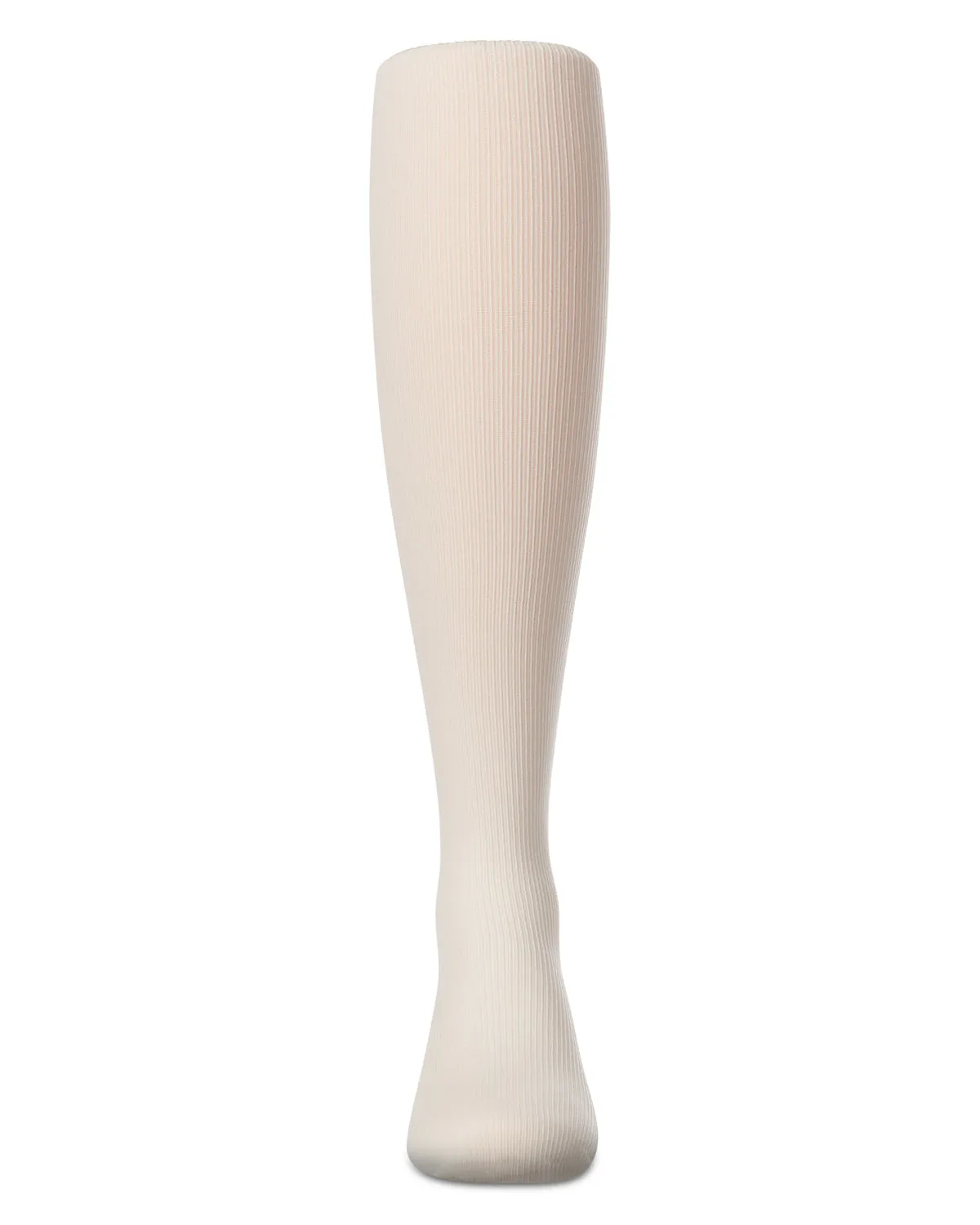 Girls' Elegant Ribbed Nylon Tights
