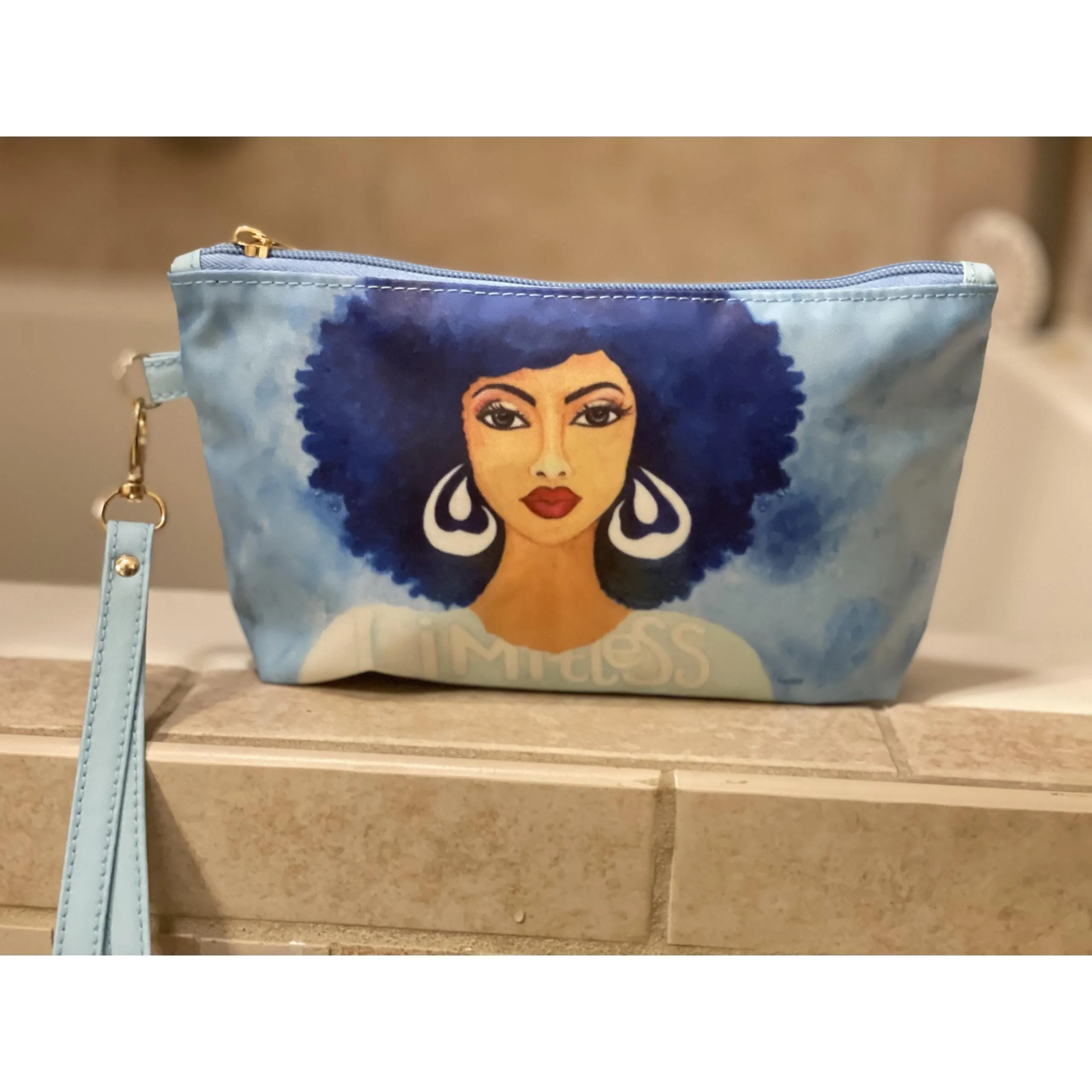 I Am Limitless Cosmetic Pouch