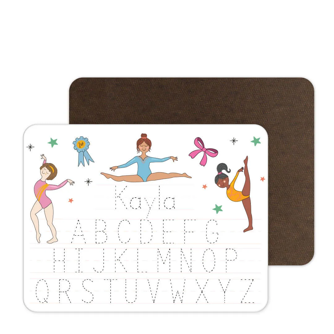 Kids Personalized Whiteboard | Gymnastics
