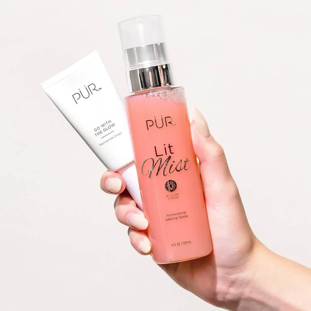 Lit Mist Illuminating Setting Spray
