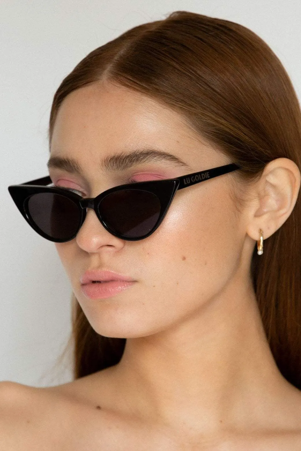 LU GOLDIE BRIDGETTE SUNGLASSES - BLACK
