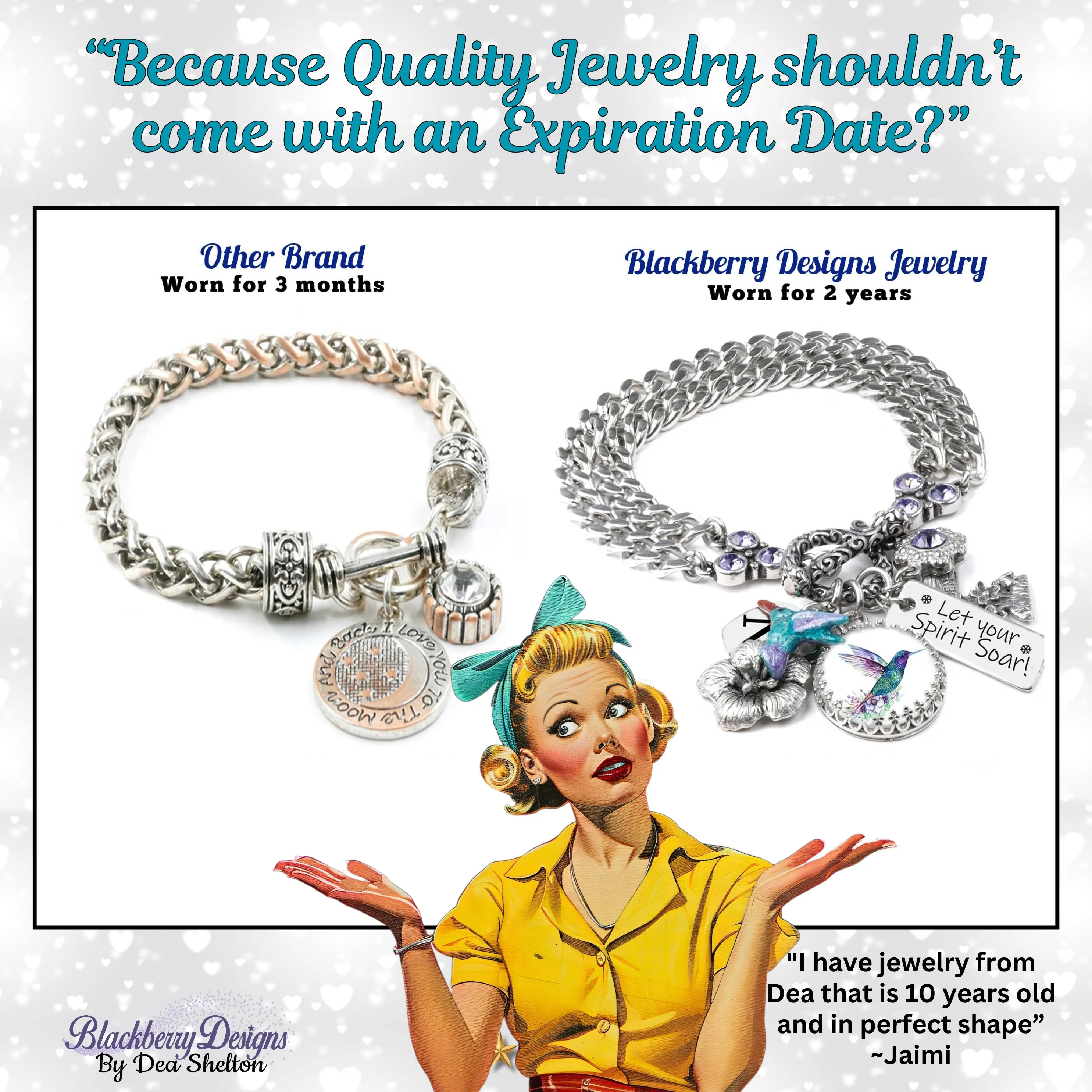 Makeup Artist Charm Bracelet