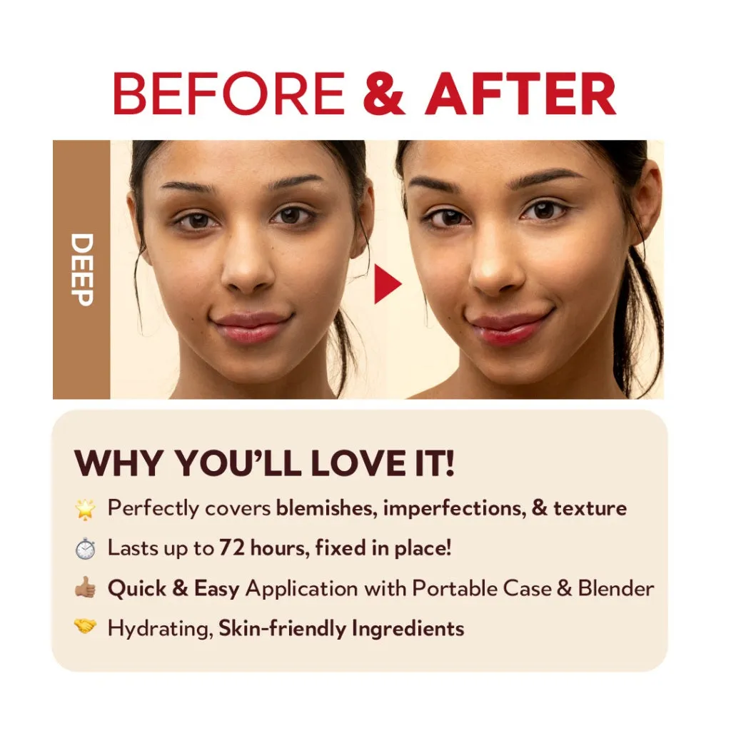 Mask Fit Red Cushion