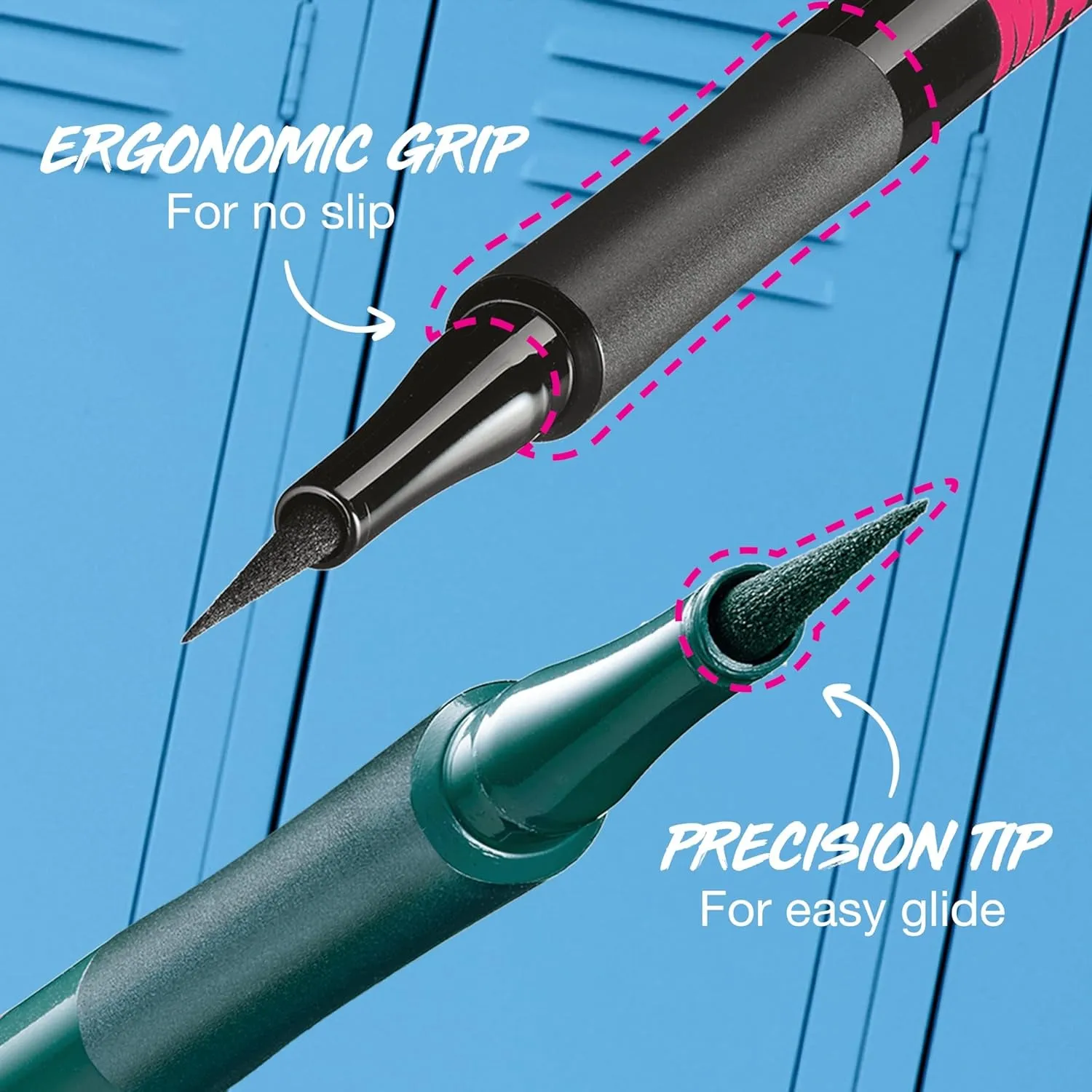 Maybelline Eyestudio Master Precise Waterproof Liquid Eyeliner - Smudge-Proof Black, 1 Count