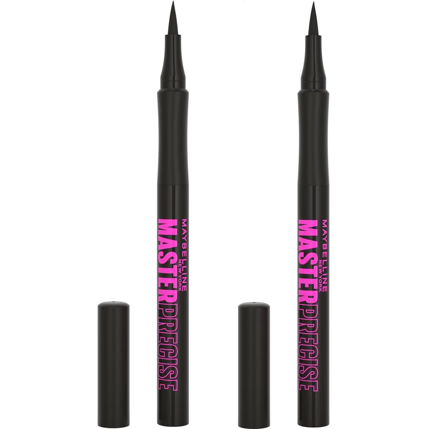 Maybelline Eyestudio Master Precise Waterproof Liquid Eyeliner - Smudge-Proof Black, 1 Count