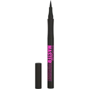 Maybelline Eyestudio Master Precise Waterproof Liquid Eyeliner - Smudge-Proof Black, 1 Count