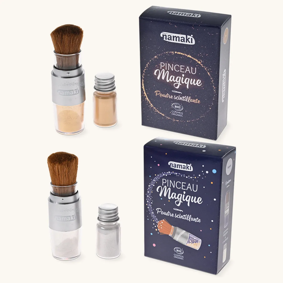 Namaki Magic Brush & Sparkling Glitter Powder Makeup