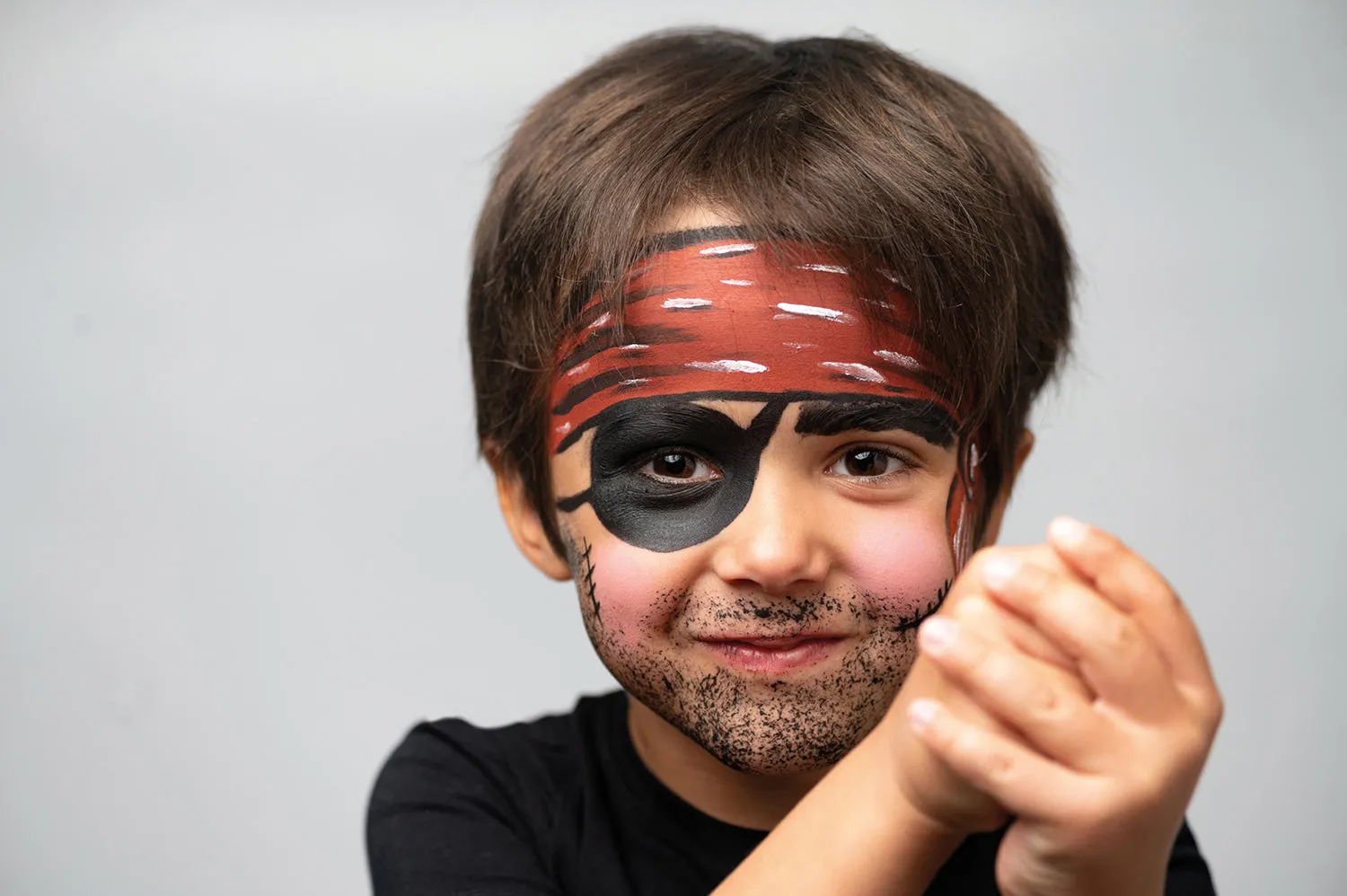 Namaki Natural Face Paint Kit - 3 Colours - Pirate & Ladybird