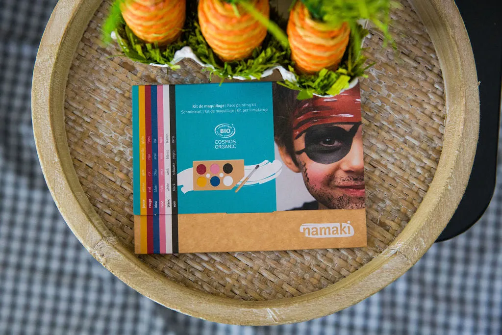 Namaki Natural Face Paint Kit - 6 Colours - Rainbow