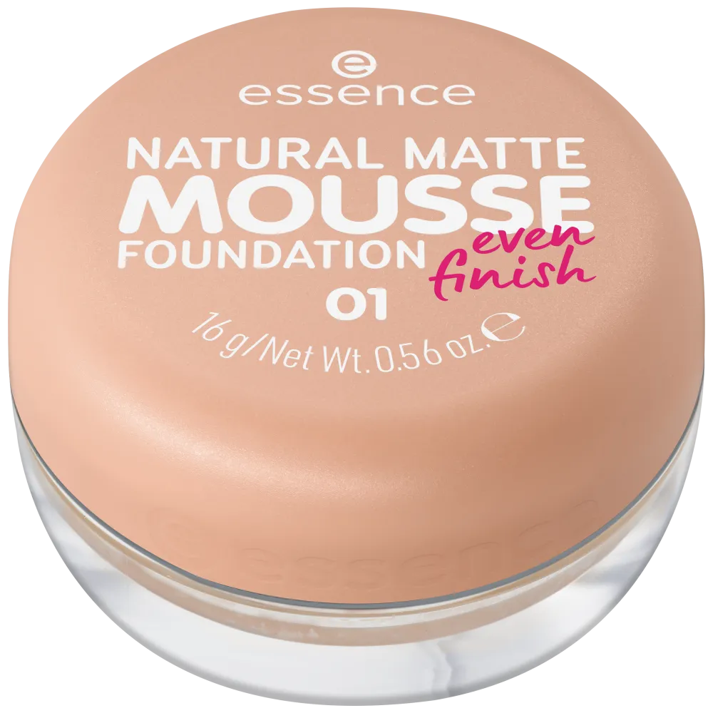 NATURAL MATTE MOUSSE FOUNDATION