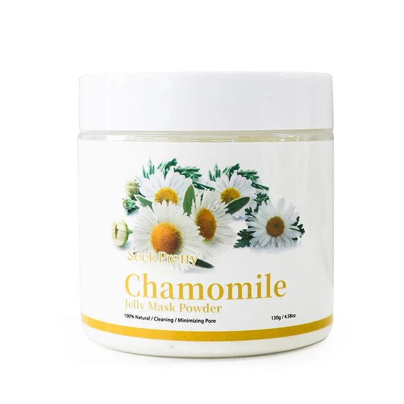 Natural Soft Hydro Jelly Face Mask Powder Series Rose Whitening Aloe Vera Mask DIY Rubber Facial SPA Jelly Mask Facial Skin Care