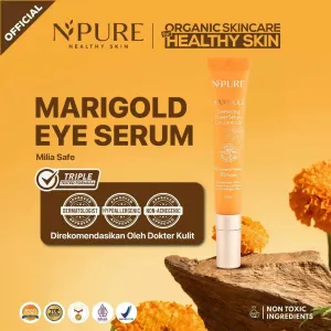 NPURE Eye Serum / Marigold / Eyemazing Power Serum Concentrate/ Krim Mata / Anti Mata Hitam Panda / Kantong Mata