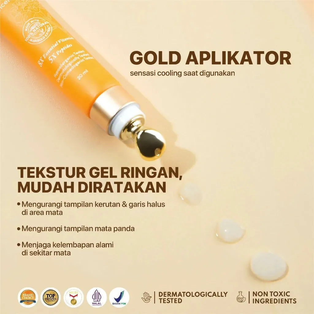 NPURE Eye Serum / Marigold / Eyemazing Power Serum Concentrate/ Krim Mata / Anti Mata Hitam Panda / Kantong Mata