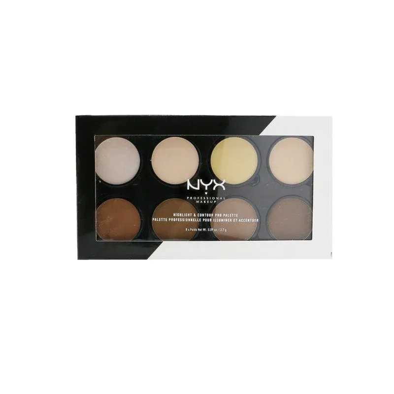 NYX Highlight & Contour Pro Palette 8x2.7g 0.09oz