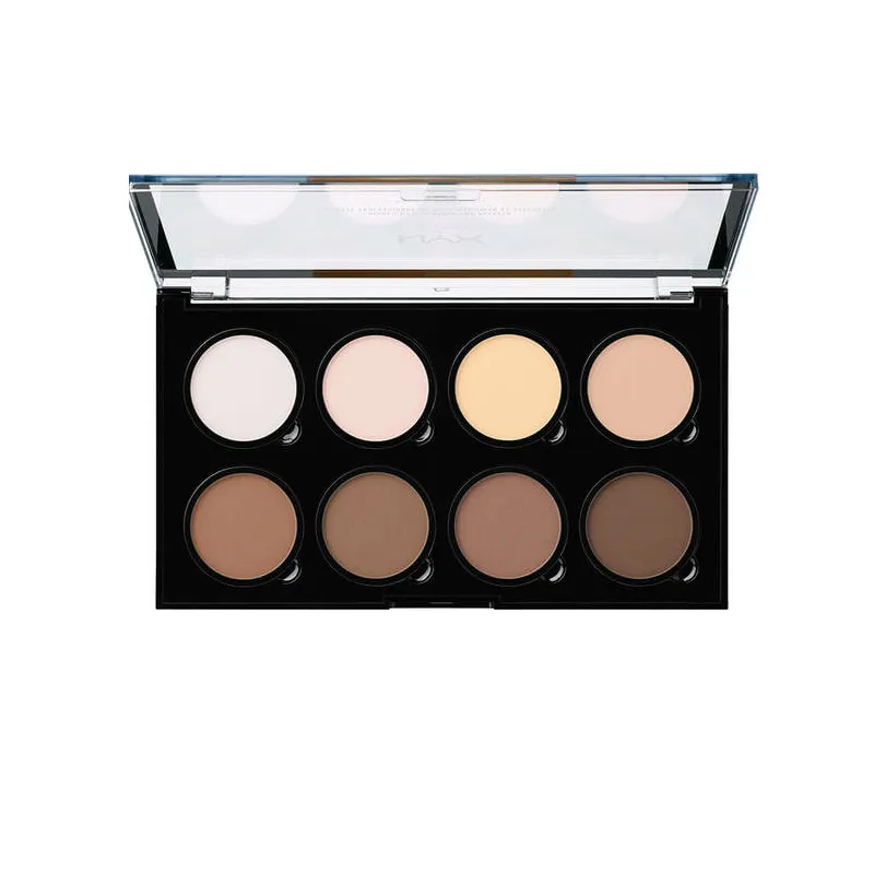NYX Highlight & Contour Pro Palette 8x2.7g 0.09oz