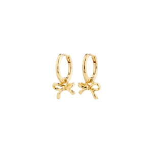 Pilgrim Bow Hoop Earrings