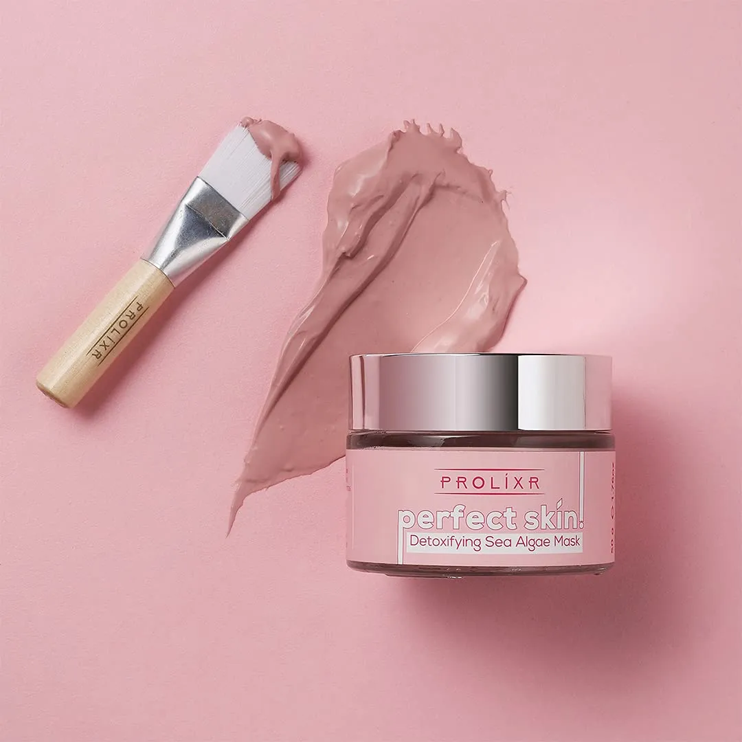 PROLIXR Perfect Skin Bundle - Ultra-Soothing Mask & Moisturizer | Revitalizes | Hydrates | Repairs | All Skin Types | Men & Women | No Paraben | Cruelty-Free