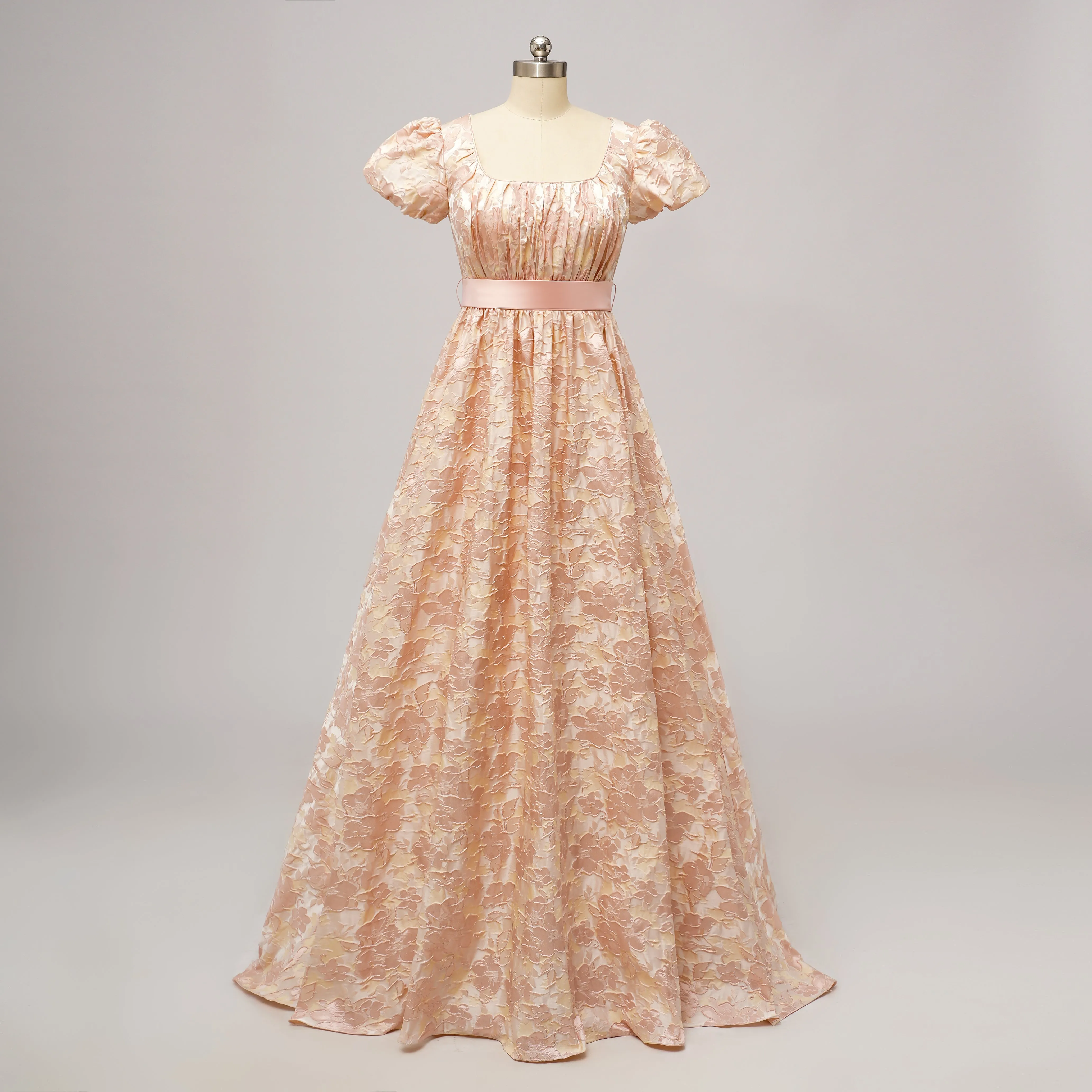 Regency Era Style Empire Waist Formal Ballroom Dance Dress BAILEY