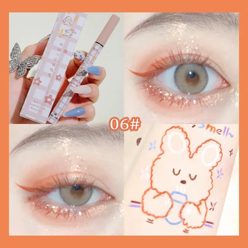 Smooth Colorful Matte Eyeliner