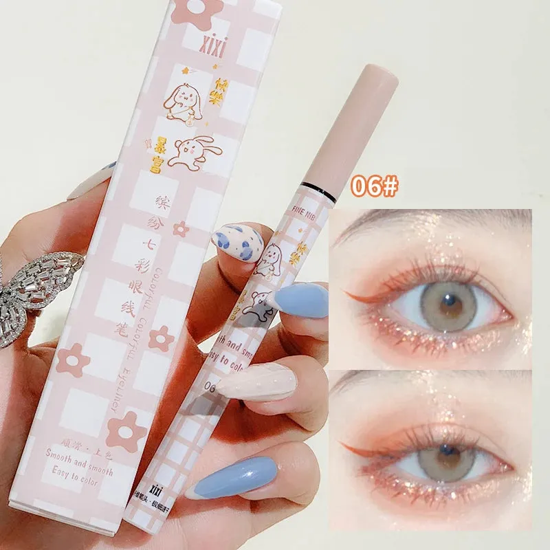 Smooth Colorful Matte Eyeliner
