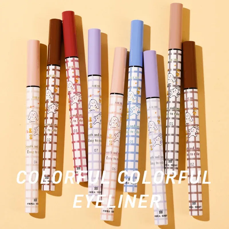 Smooth Colorful Matte Eyeliner