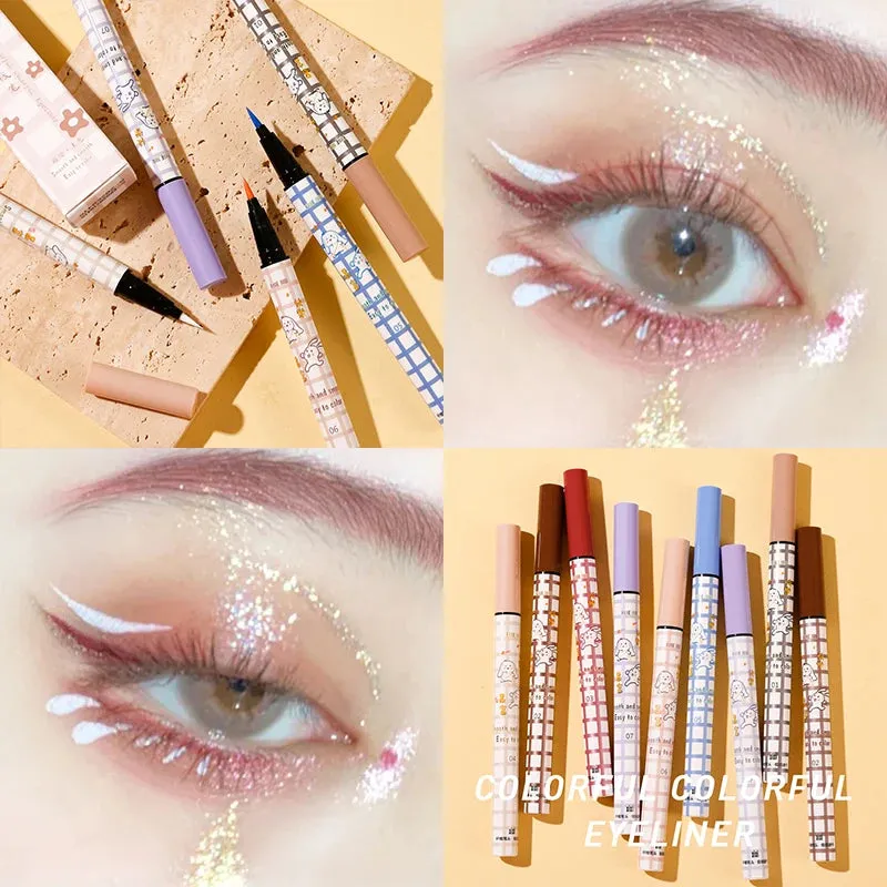 Smooth Colorful Matte Eyeliner