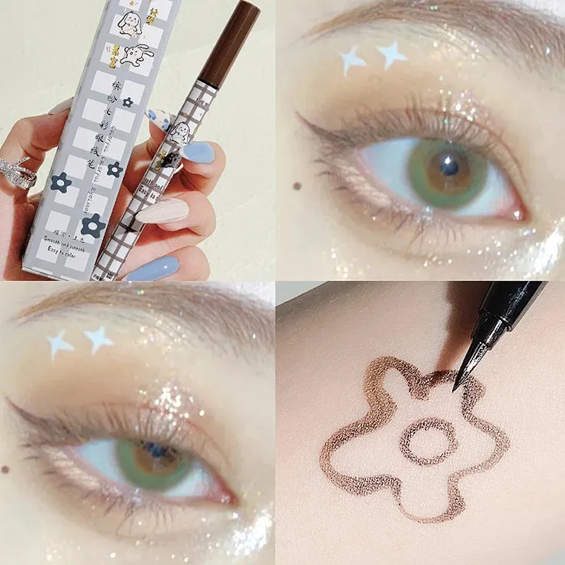 Smooth Colorful Matte Eyeliner