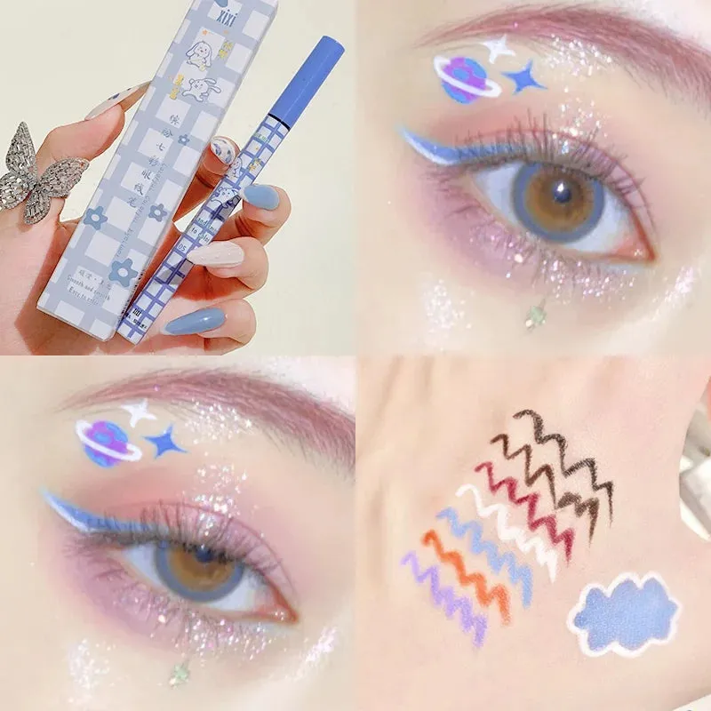 Smooth Colorful Matte Eyeliner
