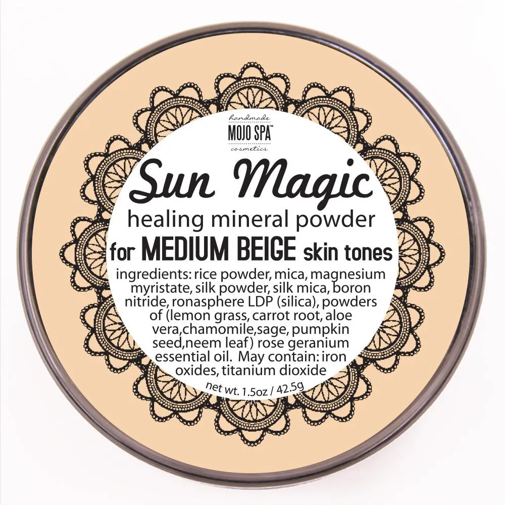Sun Magic Mineral Powder - Medium Beige Skin Tones