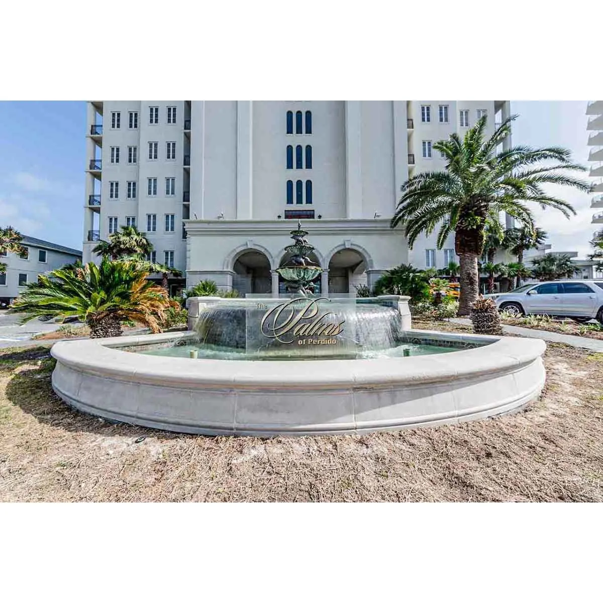 Triple Tier Dolphin Fountain