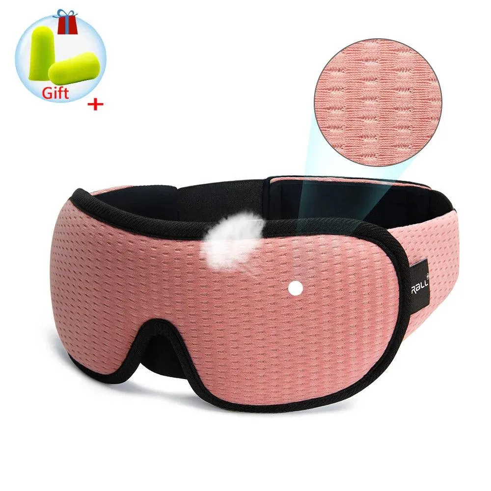 Ultimate Comfort 3D Cotton Sleep Mask: Luxurious Tranquil Sleep