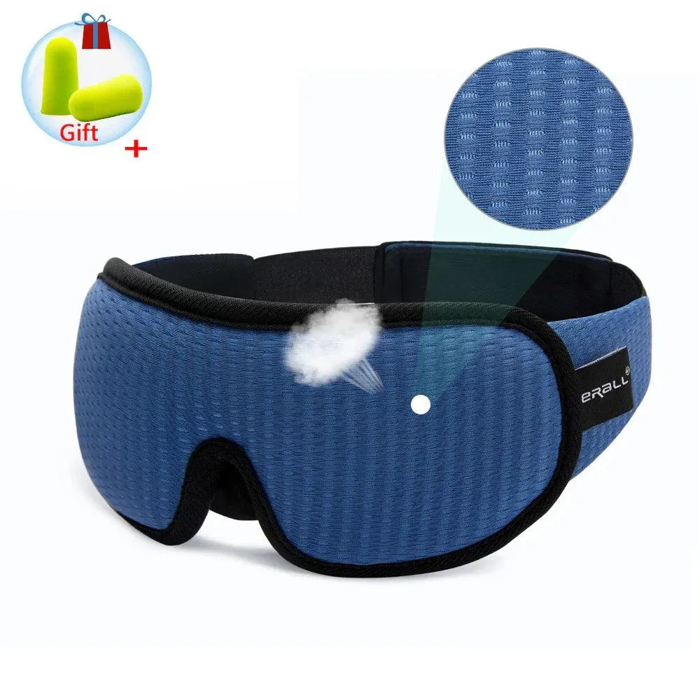 Ultimate Comfort 3D Cotton Sleep Mask: Luxurious Tranquil Sleep