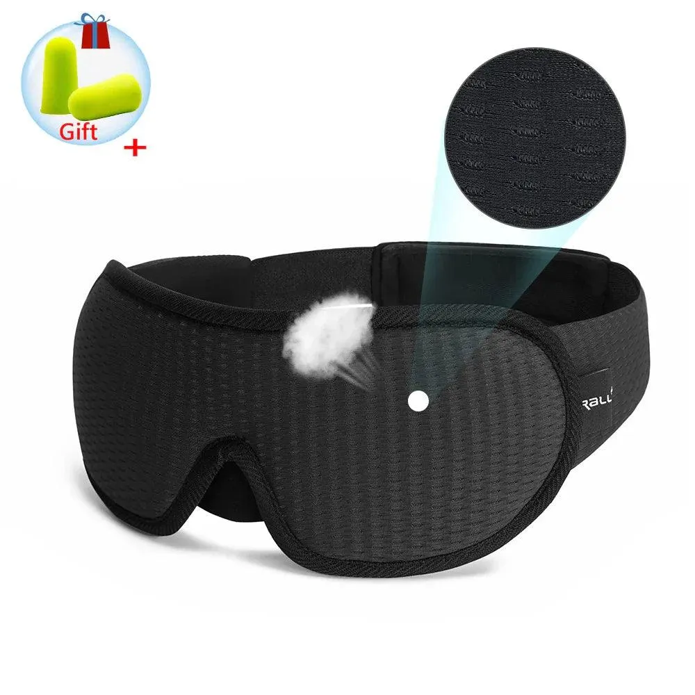 Ultimate Comfort 3D Cotton Sleep Mask: Luxurious Tranquil Sleep